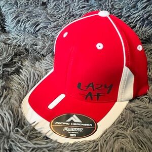 Custom “lazy af” hat